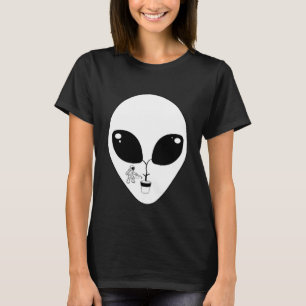 Growing Alien Space Astronaut Spacecraft Spaceman T-Shirt