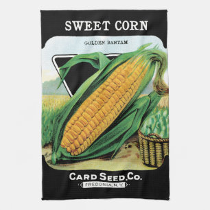 Growing Corn Tea Towel
