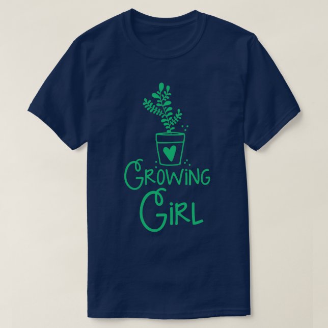 growing girl T-Shirt (Design Front)