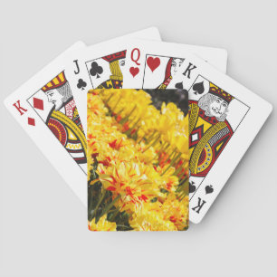 Growing in Gold Playing Cards