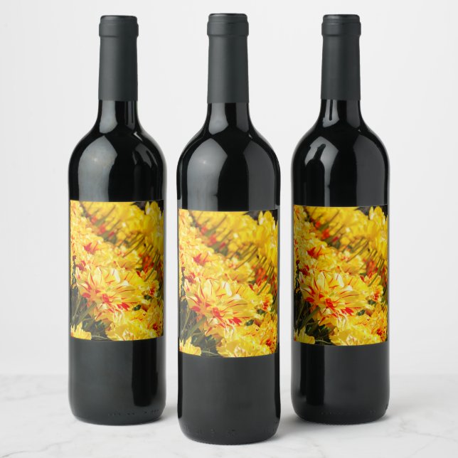 Growing in Gold  Wine Label (Bottles)