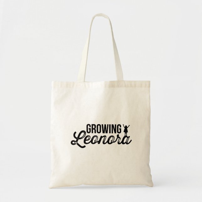 Growing Leonora tote bag (Front)