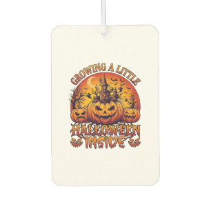Growing Little Halloween Inside Pumpkins Haunted C Car Air Freshener