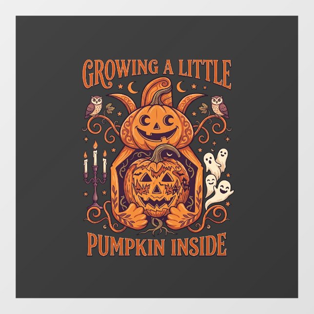 Growing Little Pumpkin Inside Halloween Pumpkins G (Sheet)