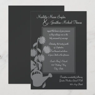 Growing Love Wedding Invitation