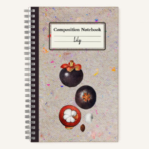 Growing Mangosteen Personalised Composition Notebook