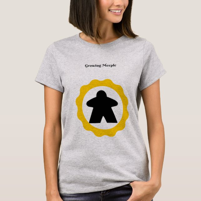 Growing Meeple T-Shirt (Front)