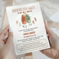 Growing Our Family By Two More Feet Baby Sprinkle