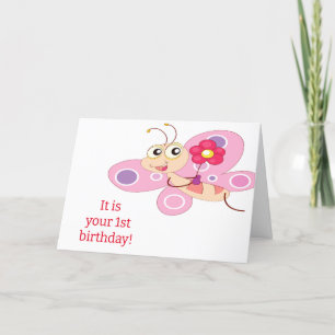 GROWING SO FAST/SO SWEET YOU ARE "1 TODAY" CARD
