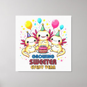 Growing Sweeter with Every Year  Canvas Print