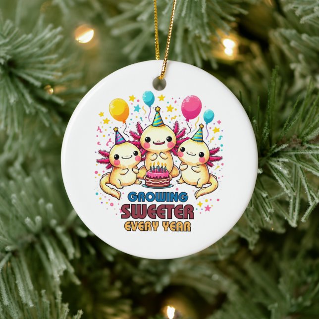 Growing Sweeter with Every Year  Ceramic Tree Decoration (Tree)