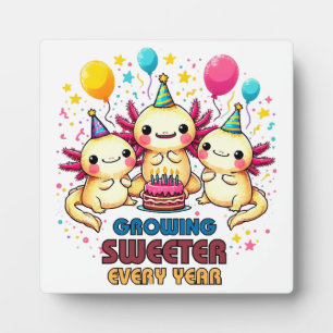 Growing Sweeter with Every Year Plaque