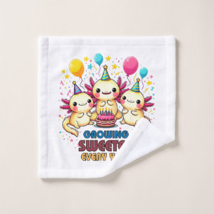 Growing Sweeter with Every Year Wash Cloth