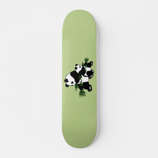 Growing Up Panda Skateboard (Front)
