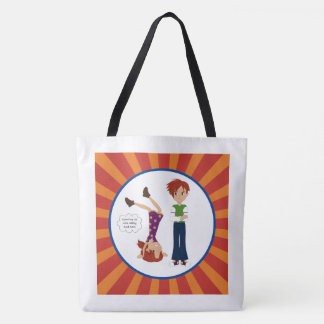 Growing up with Abbey and Sam The Shreds Tote Bag