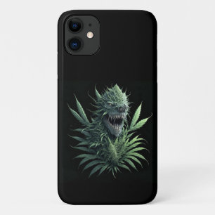 “Growing wild” cool weed plant design for print Case-Mate iPhone Case
