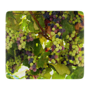 Growing Wine Cutting Board