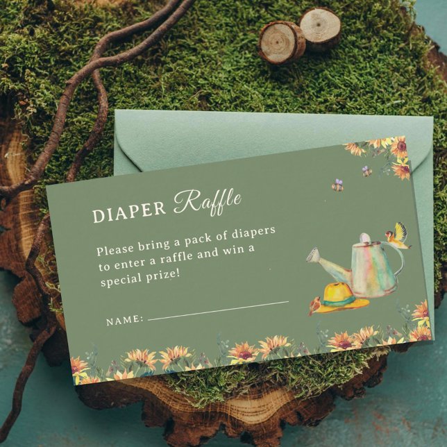 Growing with Love Diaper Raffle  Enclosure Card (Creator Uploaded)