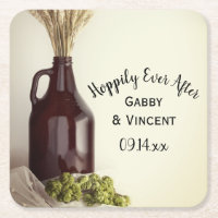 Growler, Hops and Wheat Brewery Wedding