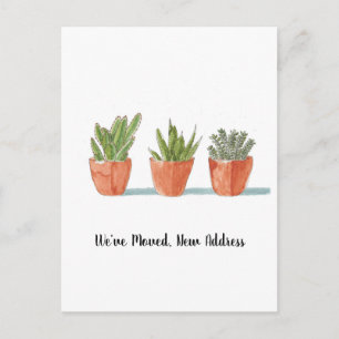 Grown We’ve Moved New Home Announcement Postcard