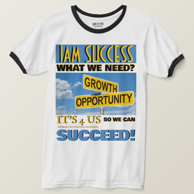 GROWTH AND OPPORTUNITY T-Shirt (Design Front)