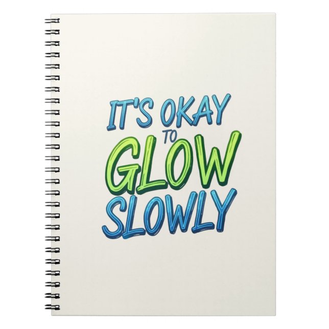 Growth at Your Own Pace Notebook (Front)