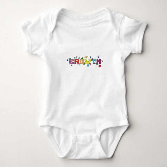 GROWTH BABY BODYSUIT (Front)