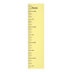 Growth Chart Add Child's Name and Add Clip Art Photo Print