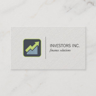 Growth Icon   Investments Business Card