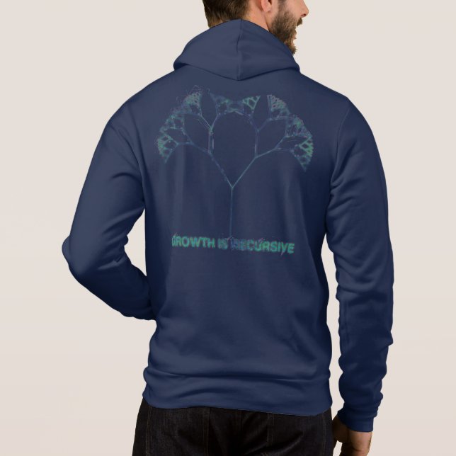 GROWTH_IS_RECURSIVE HOODIE (Back)