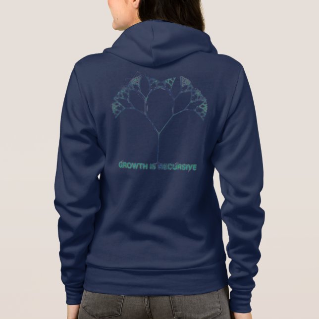 GROWTH_IS_RECURSIVE HOODIE (Back)