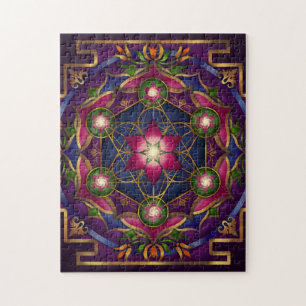 Growth Mandala Puzzle by Rachel C. Bemis