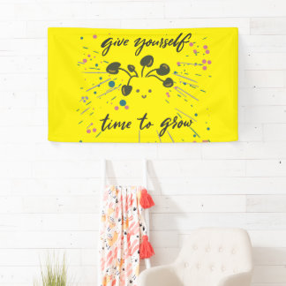 Growth Mindset Inspirational Design Banner