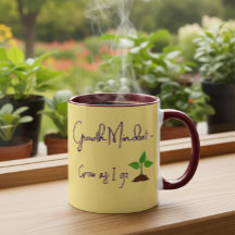Growth Mindset Motivational Positive Quote Coffee
