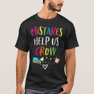 Growth Mindset Positive Back To School Teacher Stu T-Shirt