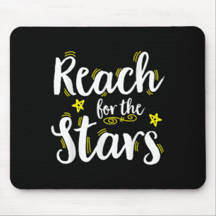 Growth Mindset Teacher Reach For The Stars Mouse Pad