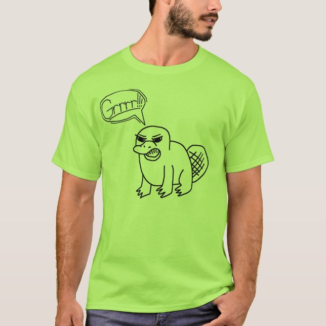 GRR Platypus! T-Shirt (Front)