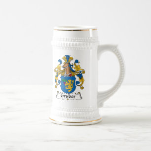 Gruber Family Crest Beer Stein