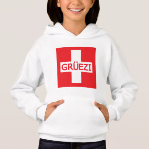 Gruezi Switzerland Flag