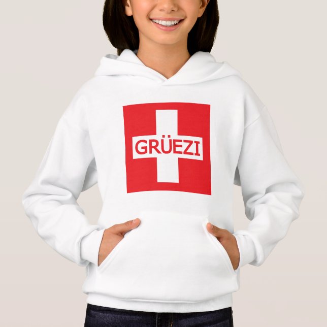 Gruezi Switzerland Flag (Front)