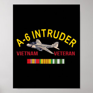 Grumman A-6 Intruder Vietnam Veteran Intruder Airc Poster