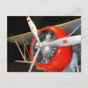 Grumman F3F-2 Biplane Postcard