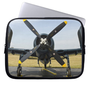 Grumman F8F Bearcat Navy Carrier Fighter on the Laptop Sleeve
