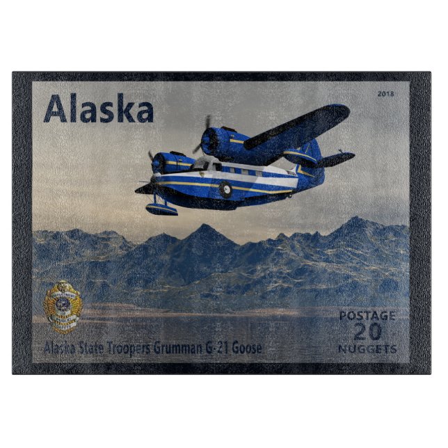 Grumman G-21 Goose Cutting Board (Front)