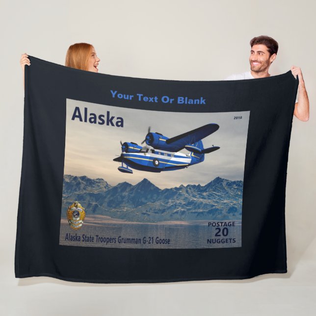 Grumman G-21 Goose Fleece Blanket (In Situ)