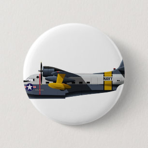 Grumman HU-16B Albatross 1906 6 Cm Round Badge
