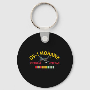 Grumman Ov-1 Mohawk Vietnam Veteran Ov-1 Aircraft  Key Ring
