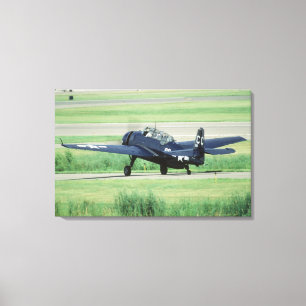 Grumman TBF/TBM Avenger Navy Carrier torpedo Canvas Print