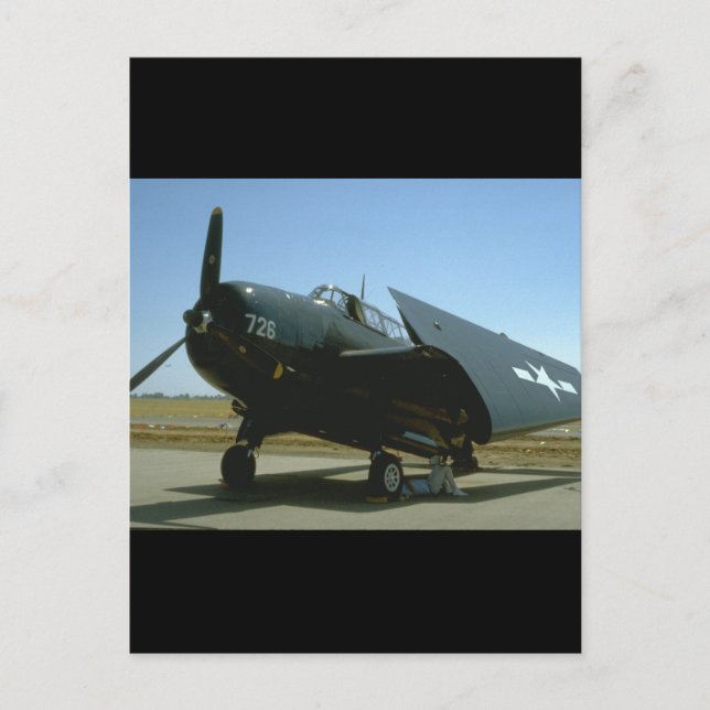Grumman TBM Avenger_WWII Planes Postcard (Front)