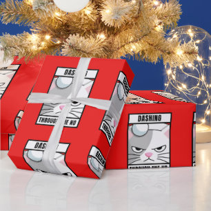 GRUMP CAT CHRISTMAS WRAPPING PAPER